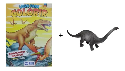 Livro Para Colorir - Dinossauros Incríveis