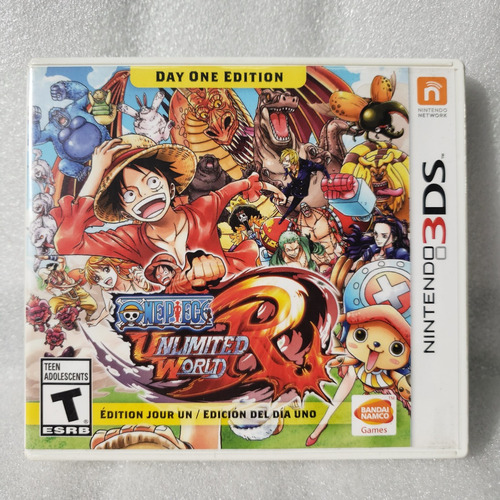 One Piece: Unlimited World Red 3ds Jogo Original Seminovo (Usado)