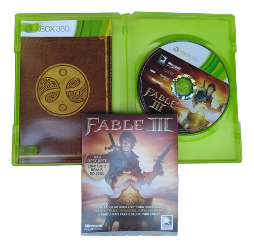 Jogo Fable 3 Original Xbox 360 Mídia Física Rpg Jogo (Usado)