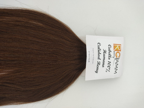 Extensiones 24in 120g Clip On Cabello 100% Natural Humano 