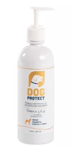Aceite Salmón Para Perros Suplemento Alimenticio Omega 3, 6 Y 9 - 480 Ml