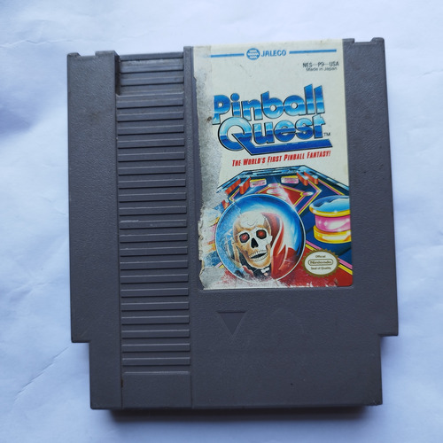 Pinball Quest Nintendo Nes Cartucho Detalle (Usado)