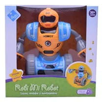 Comprar Robot Arrastre C\u002F Movimiento Luz Sonido Bebe Duende Azul Ful