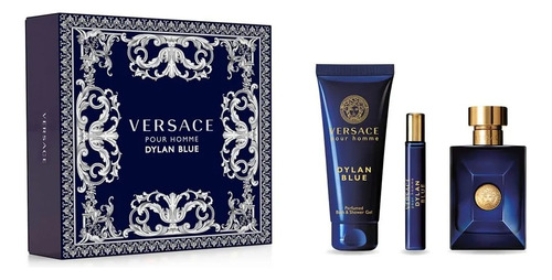  Versace Pour Homme Dylan Blue Edt 100ml Gift Set  