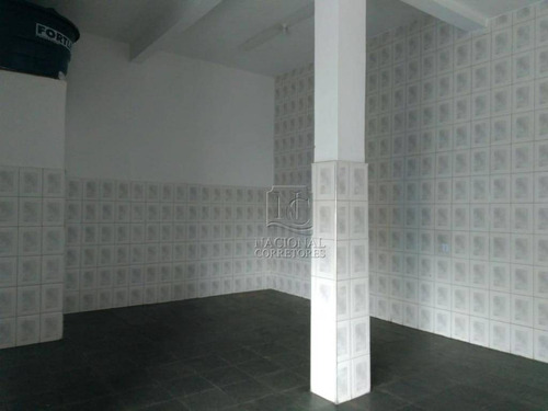 Salão Para Alugar, 75 M² Por R$ 2.000,00/mês - Jardim Do Estádio - Santo André/sp - Sl0906