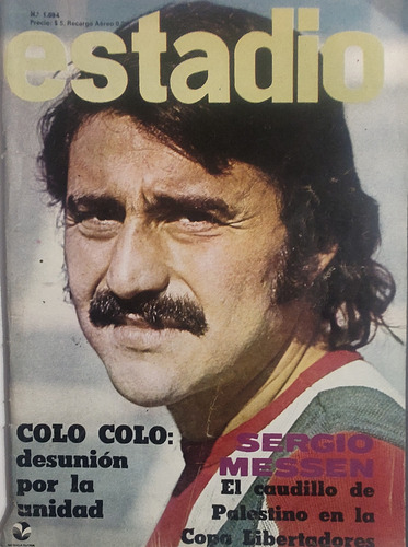 Revista Estadio N°1694 Póster U Española 1975(ee350 (Usado)