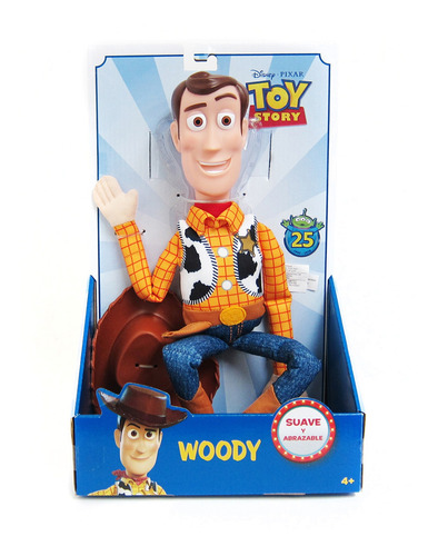 Muñeco Woody Cuerpo Suave Y Abrazable Toy Story 