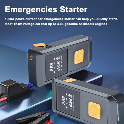 Jump Starter Con Compresor De Aire 1000a Peaks Automobile