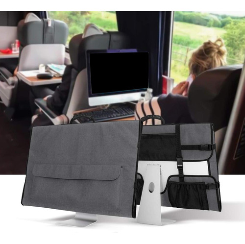 Estuche De Transporte Para Monitor De 27 Con Asa Y Cubierta