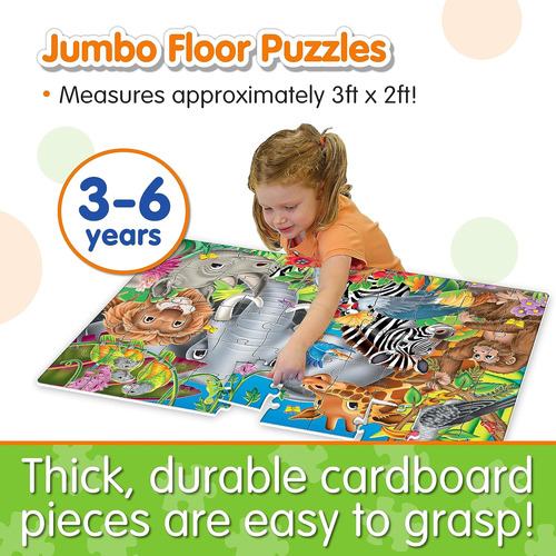 The Learning Journey: Jumbo Floor Puzzles - Animals Of Th...