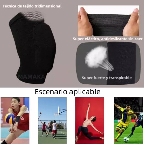 Wpd 1 Par De Rodilleras Deportivas Para Baloncesto,