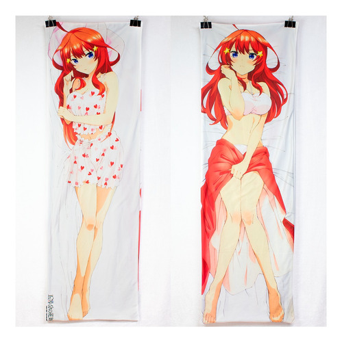 Quintillizas Go-tobun No Dakimakura Almohada Relleno Nakano