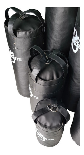 Saco De Pancada 80cm Profissional Preto Fc Sports *cheio