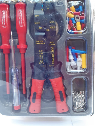 Pelacables Con Kit De Herramientas Eléctricas Marca Ante