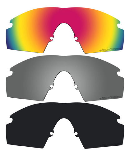 3 Par Lente Polarizada Repuesto Para Oakley M Frame Strike