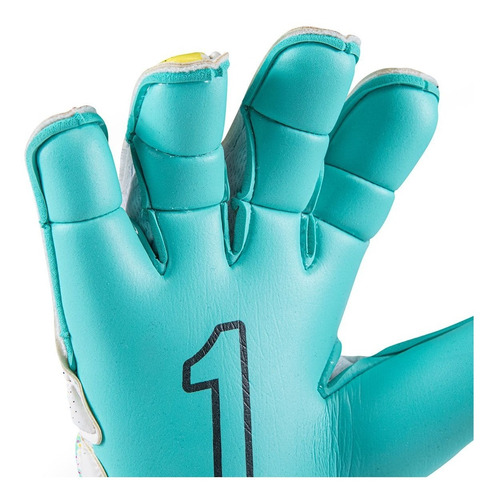 Imagen 3 de 7 de Guantes De Portero Rinat Asimetrik Stellar Pro Blanco
