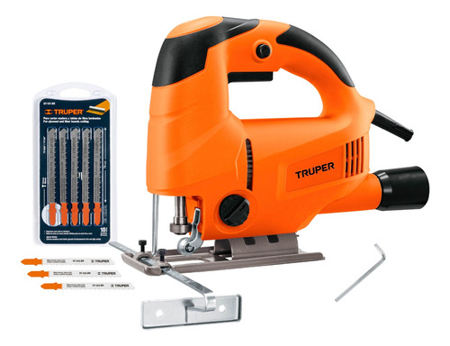 Sierra Caladora 710w Con Laser + 8 Seguetas Finas Truper