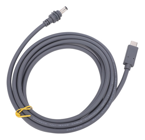 Cable De Alimentación Usb C A Dc De 7 Pies/2 M, 20 V, 5 A, C