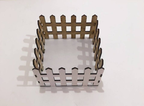Imagem 6 de 6 de Cachepô Cerquinha Para Doces Mdf Branco - 10 Unidades