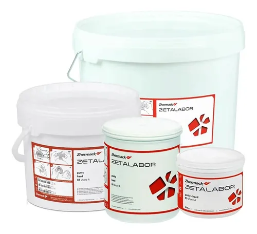 Kit Silicone Laboratorio Zetalabor 5kg + 2 Indurent Gel 60ml Kit Silicone Laboratorio Zetalabor 5kg + 2 Indurent Gel 60ml