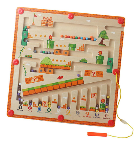 Jogo De Labirinto Magnético, Brinquedos De Viagem,