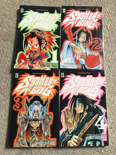 Comic Manga Shaman King 1 Al 4 Español