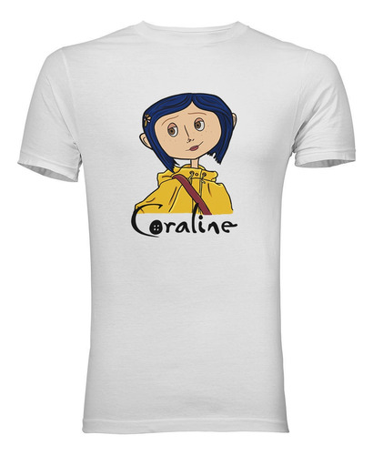 Playera T-shirt Peliculas De Terror Coraline 01