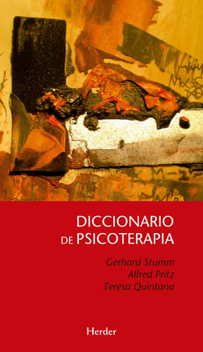 Diccionario De Psicoterapia Ne - Stumm, Gerhard