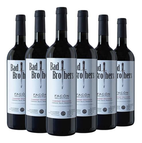 Vino Bad Brothers Facon Selection Cab. Sauvignon Caja X 6