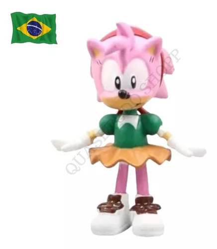 Bonecos Sonic Kit C/ 6 Conjunto Action Figure Pronta Entrega