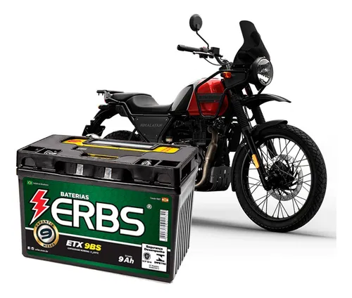 Bateria De Moto Erbs 9ah Royal Enfield Himalayan 2017 2023