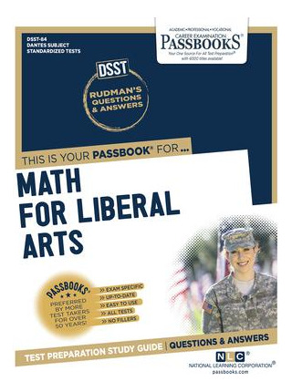 Libro Dsst Math For Liberal Arts, Volume 84 - National Le...