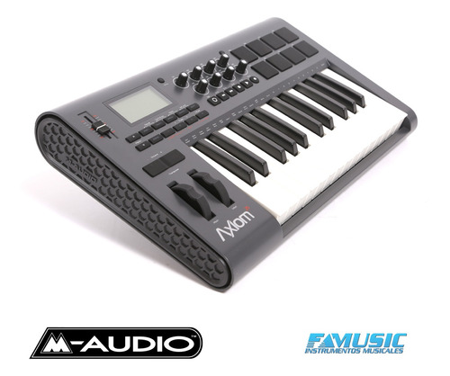 Controlador Midi M-audio Axiom 25 Teclas Midi Usb Sale%