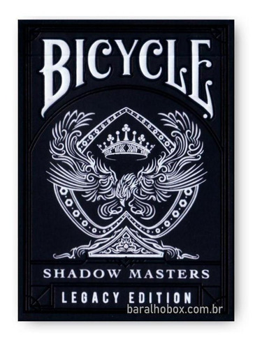 Baralho Bicycle Shadow Master V2 - Legacy Edition