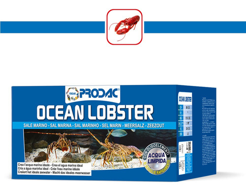 Prodac Sal Langosta Ocean Lobster 20kg Acuario Pecera