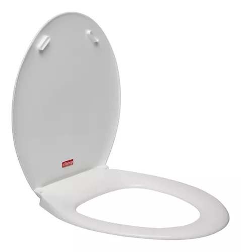 Tapa WC, Asiento de inodoro ovalado con sistema de descenso automático, tapa  de inodoro, color blanco (Tapa WC-UF) : : Bricolaje y herramientas