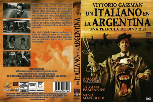 Un Italiano En La Argentina - Vittorio Gassman- Dvd