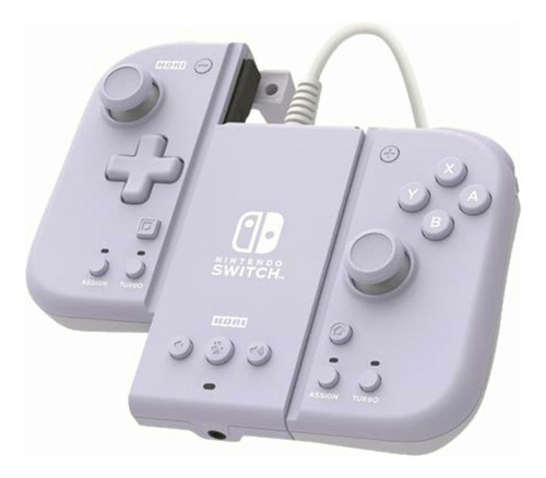 Hori Split Pad Compact Con Soporte (lavanda) Para Nintendo