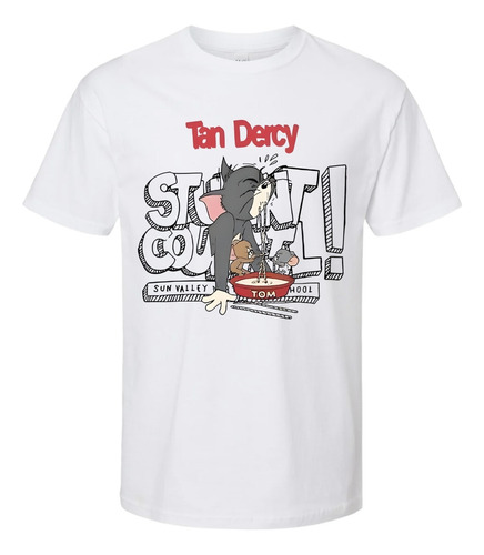 Playera Unisex Tom Y Jerry Warner Bros Cuello Redondo Casual