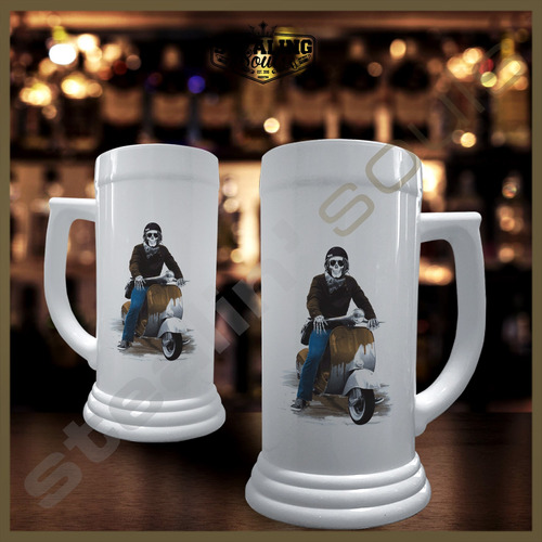 Chopp Plastico Cerveza | Moto #499 | Racer Chopper Scooter