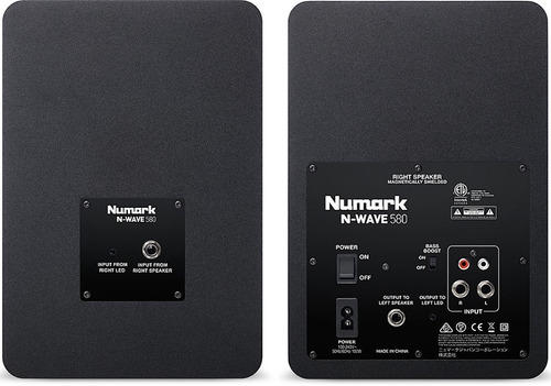 Imagen 3 de 8 de Monitores Estudio Numark Wave 580 Potenciados Par Cuotas