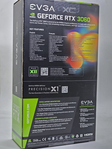 Placa De Video Evga Geforce Rtx 3060 12gb - 2 Meses De Uso (Usado)