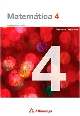 Libro Matematica 4 De Quintanilla