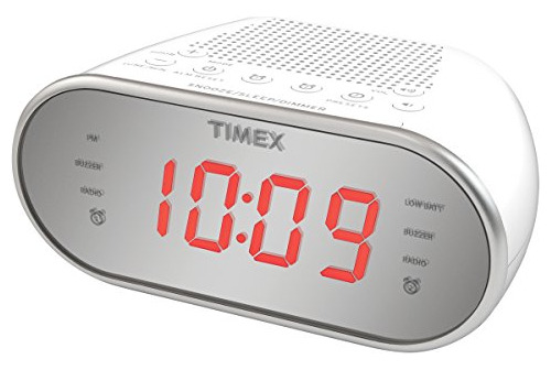 Timex Am / Fm Radio Reloj Despertador Dual Con Sintonización