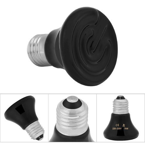 Lámpara De Calentador De Cerámica Infrarroja De 50-100w