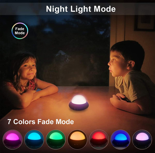Luz Nocturna Para Fiesta De Discoteca Rgb Recargable