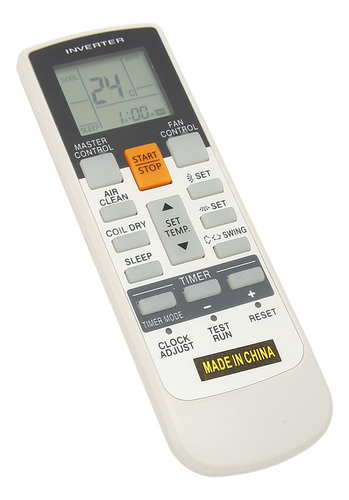 Control Remoto De Acondicionador Ar Ry12 De Reemplazo Para A