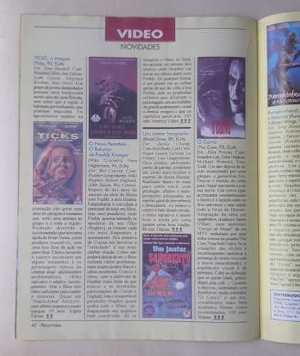Revista Filmes Terror Psico Video. Frete Gratis (Usado)