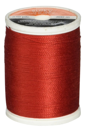 Sulky America 12 Wt Algodon Hilo 330 Yd True Red