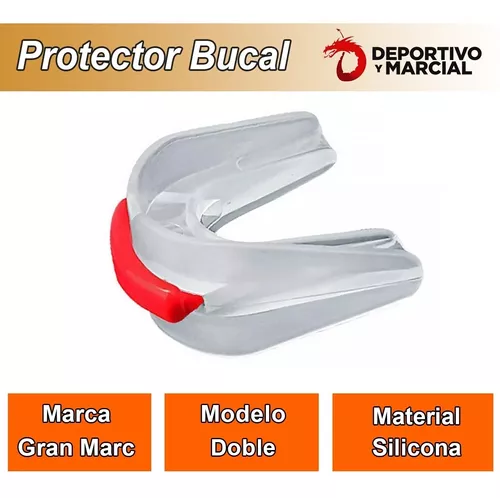 Protector Bucal Doble Con Caja Senior Adulto Box Mma Kick